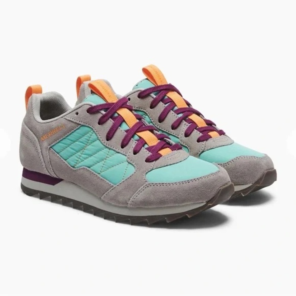 Merrell Women's Athletic Shoes in Gray and Aqua